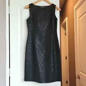 Banana Republic silk blend sheath dress